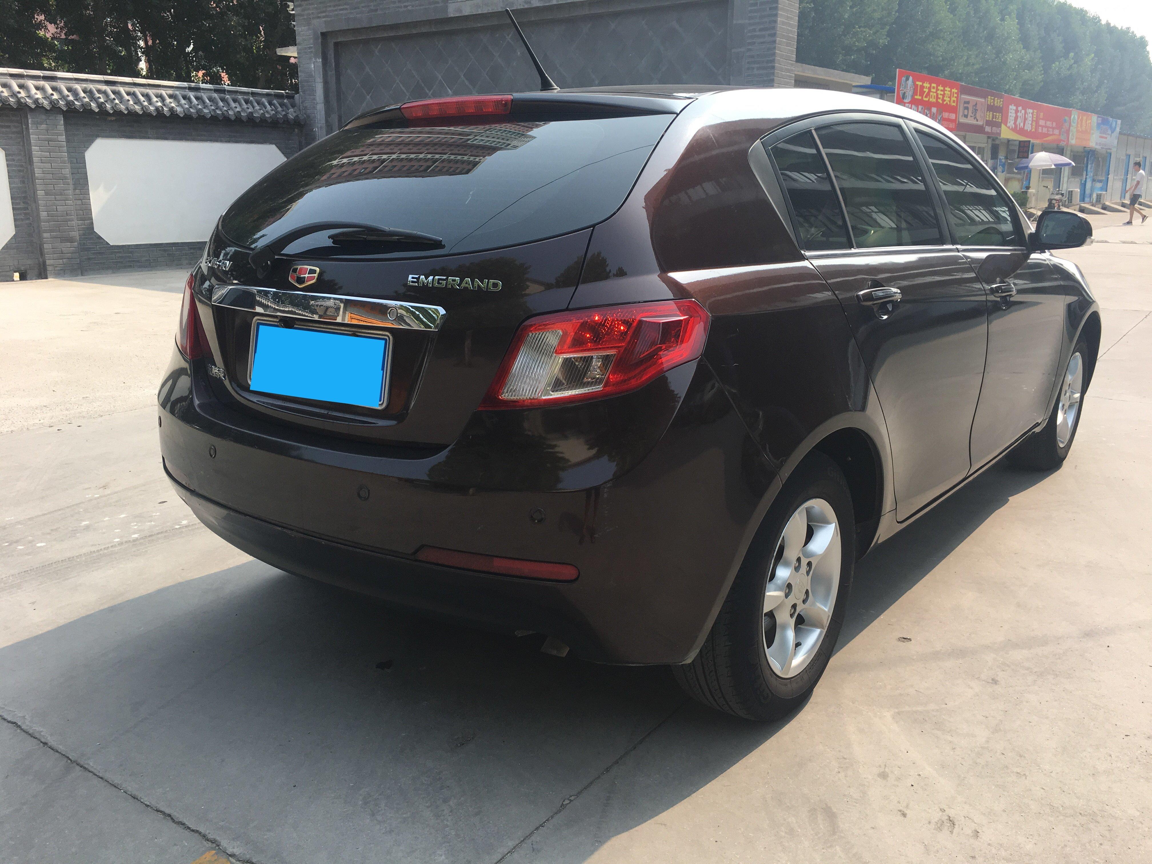 吉利 帝豪ec7 2012款 帝豪ec7-rv 1.5l 手动 标准型