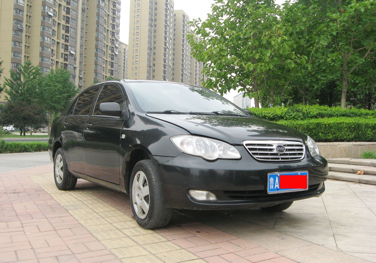 比亚迪 比亚迪f3 2009款 1.5l 智能白金版智能型glx-i navi