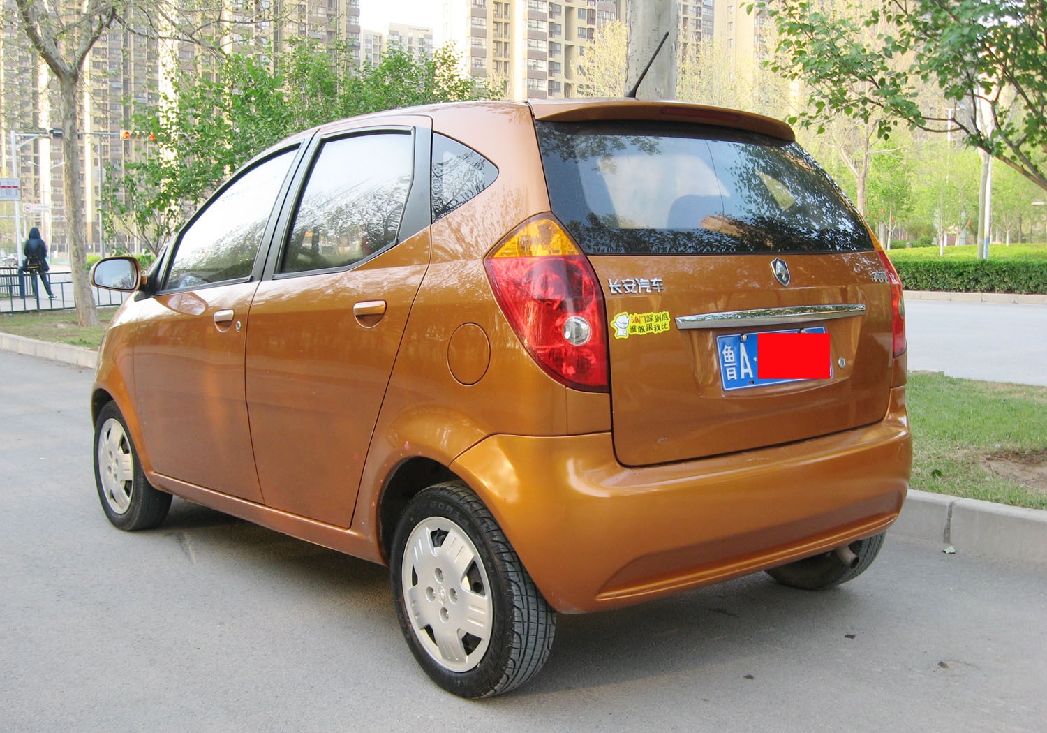 长安 奔奔 2009款 1.0l mt 情定e生版