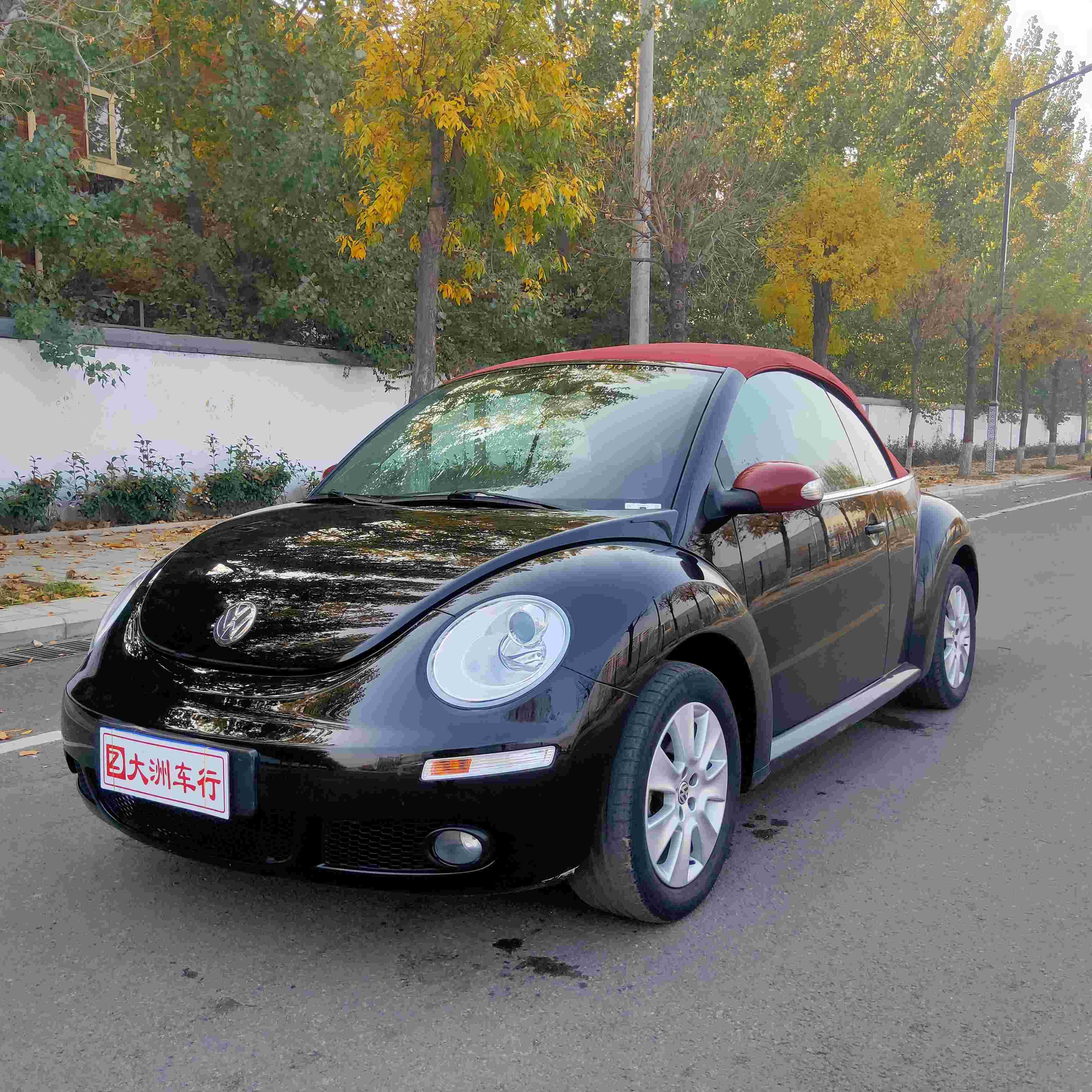 大众 甲壳虫(进口) 2010款 2.0 blackorange敞篷豪华版