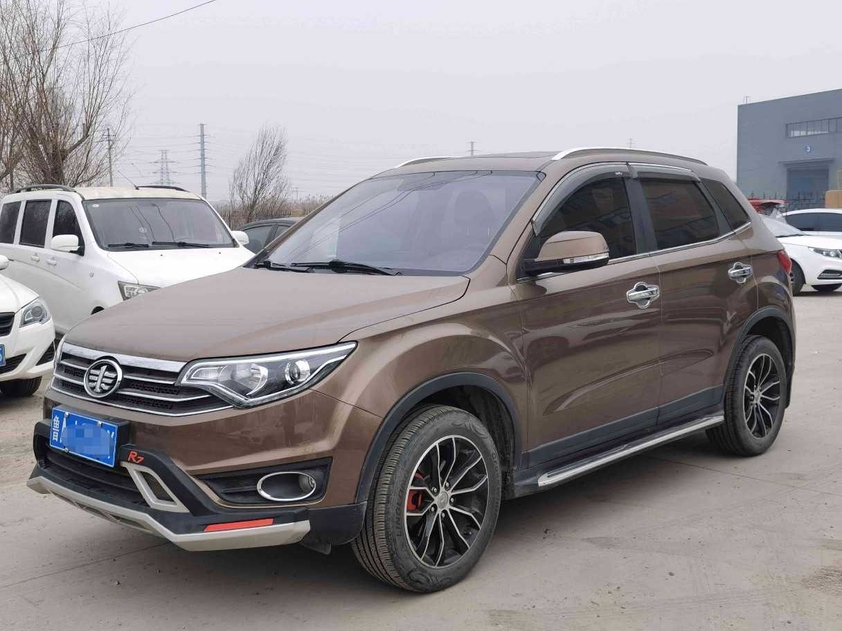 济南一汽-森雅r7-2016款 1.6l 手动智能型